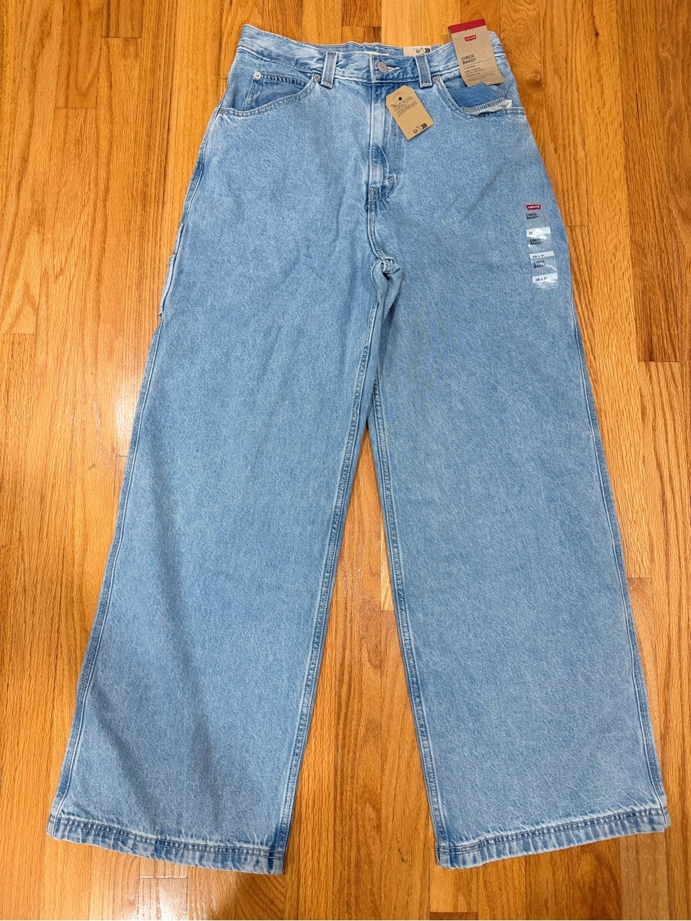 Levi's Women's Wide Leg High-Rise Jeans - Light Blue Denim